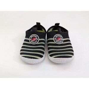 Good Baby Striped Knit Shoes Size 3.5 Non Slip